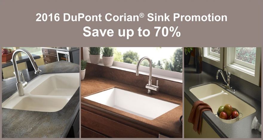 2016 Dupont Corian Everyday Sink Sale H J Oldenkamp