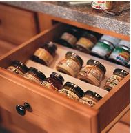 Quality Cabinets Spice Drawer Insert Kit